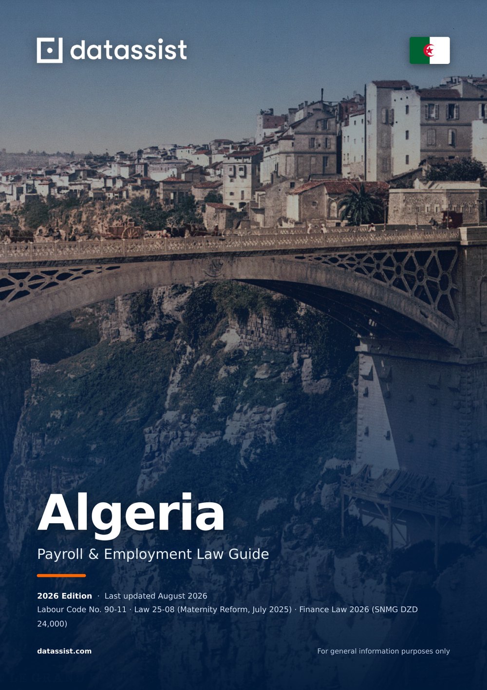 Algeria Payroll and Employment Guide 2026 cover