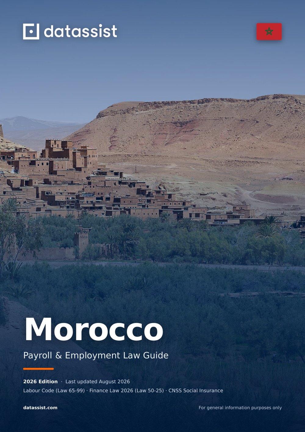 Morocco Payroll and Employment Guide 2026 cover