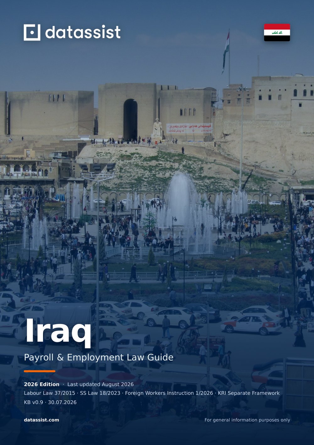 Iraq Payroll and Employment Guide 2026 cover