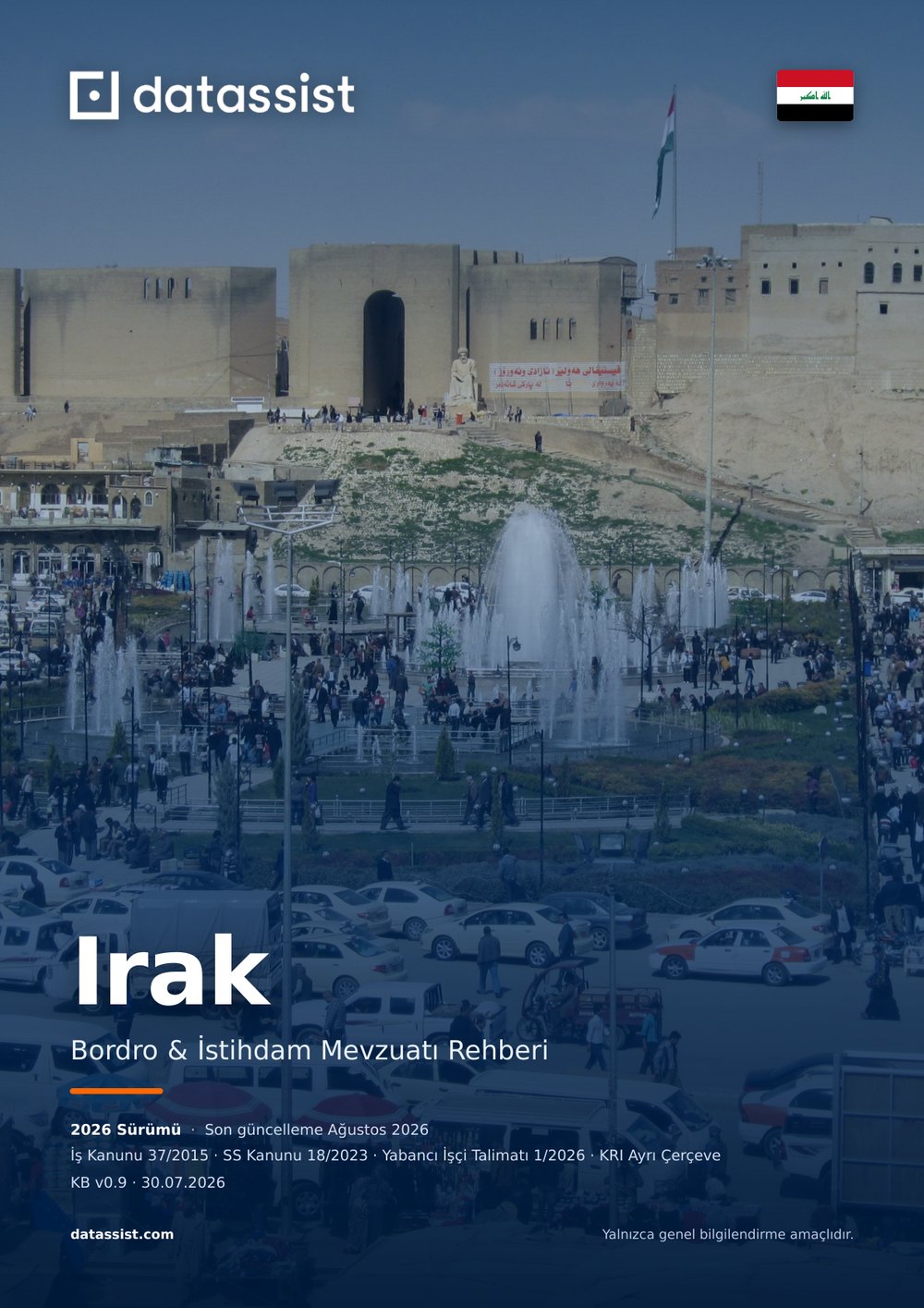 Irak Bordro ve İstihdam Rehberi 2026 kapağı