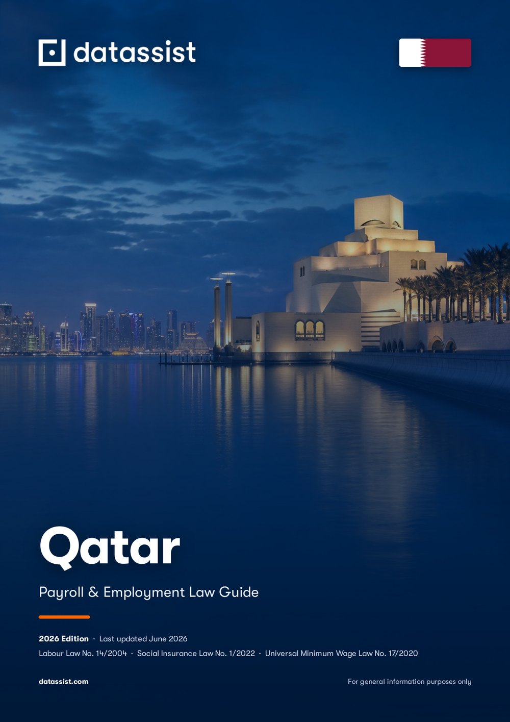 Qatar Payroll and Employment Guide 2026 cover