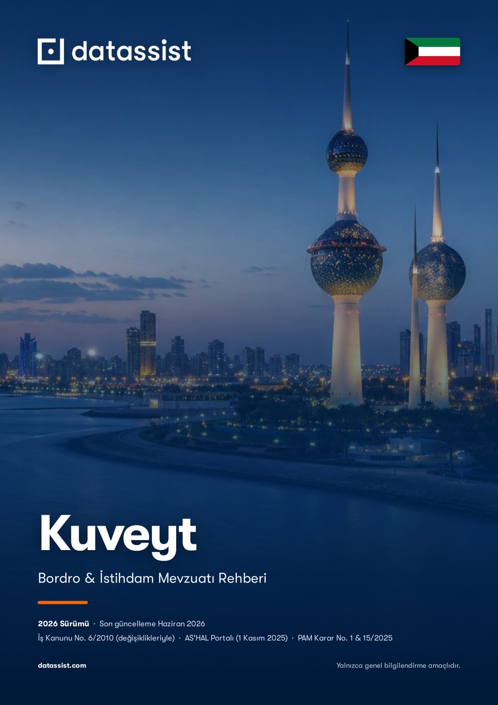 Kuveyt Bordro ve İstihdam Rehberi 2026 kapağı