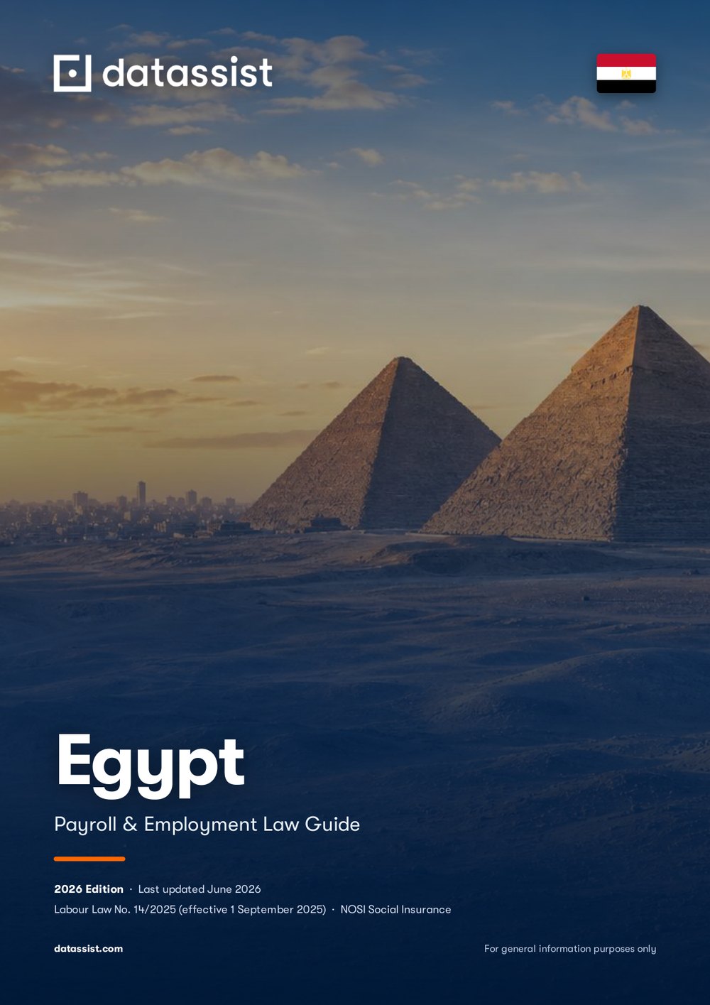 Egypt Payroll and Employment Guide 2026 cover