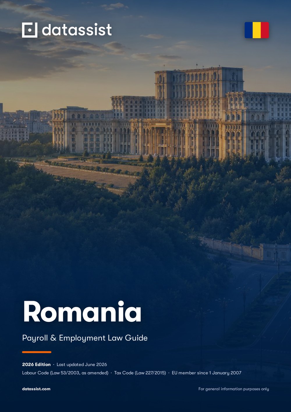 Romania Payroll and Employment Guide 2026 cover