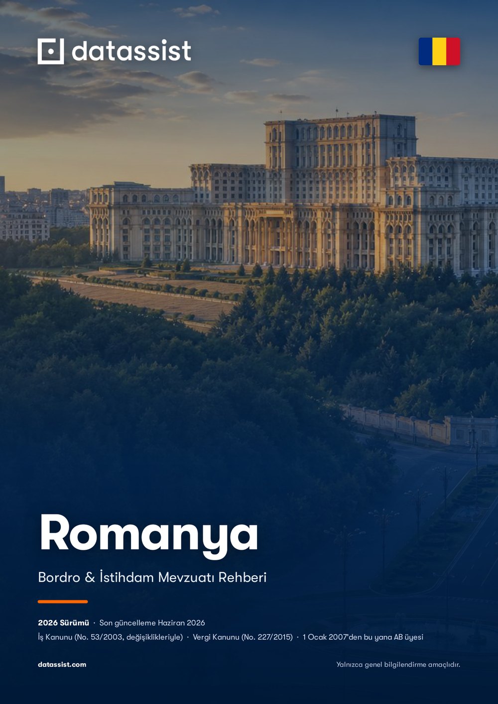 Romanya Bordro ve İstihdam Rehberi 2026 kapağı