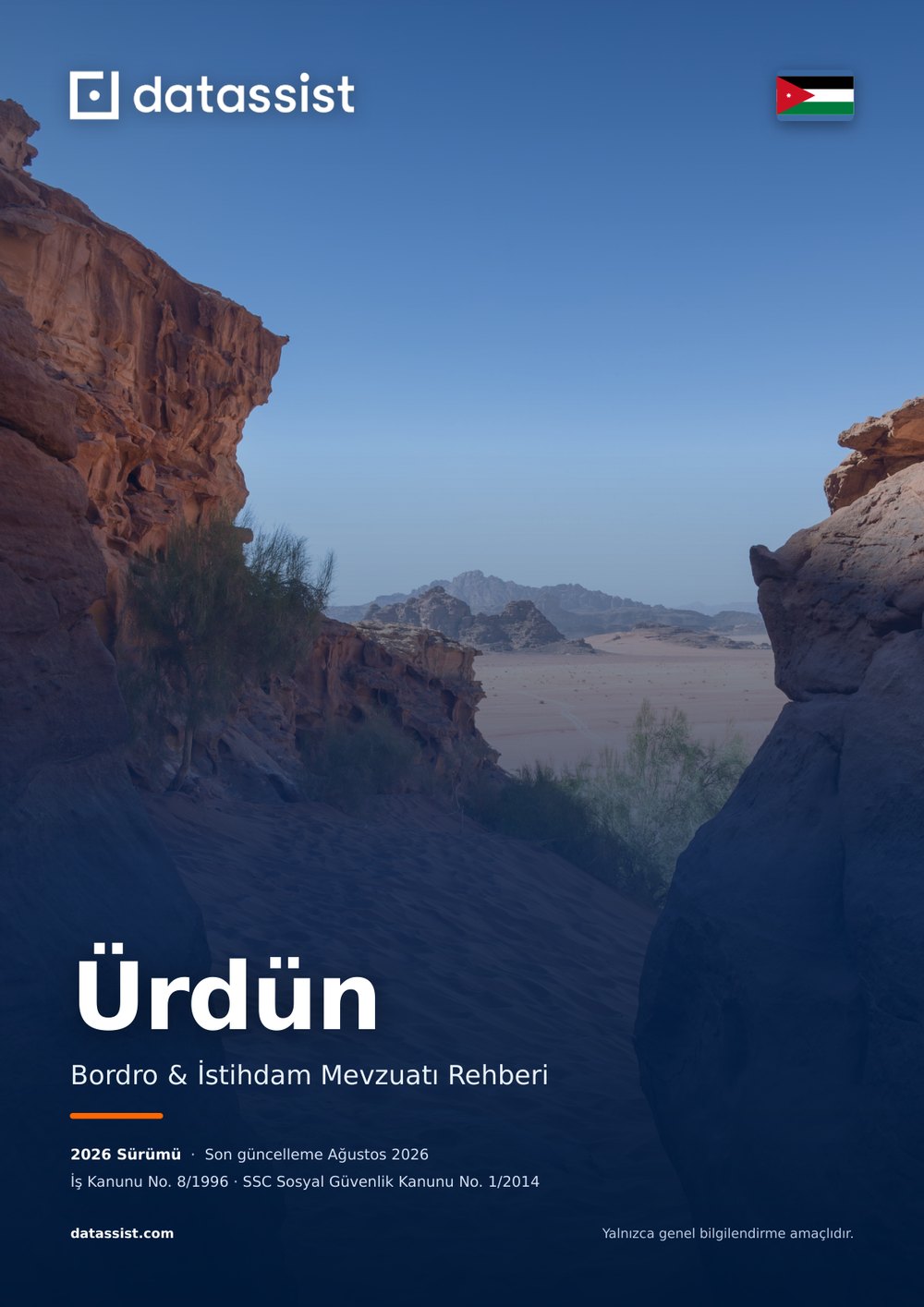 Ürdün Bordro ve İstihdam Rehberi 2026 kapağı